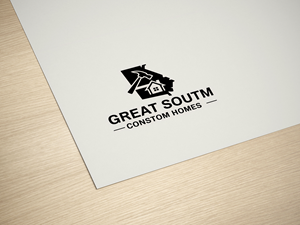 Logo Design by D -lara seen for Great South Custom Homes | Design: #35158732