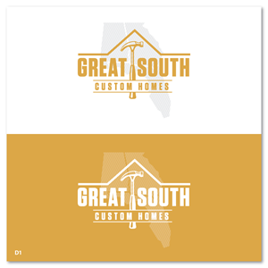 Logo Design by Sujit Banerjee for Great South Custom Homes | Design: #35159846