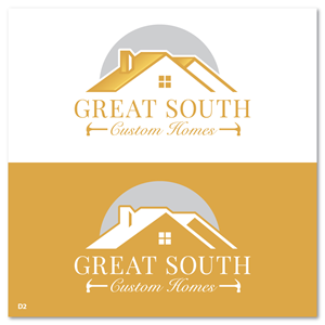 Logo Design by Sujit Banerjee for Great South Custom Homes | Design: #35159848