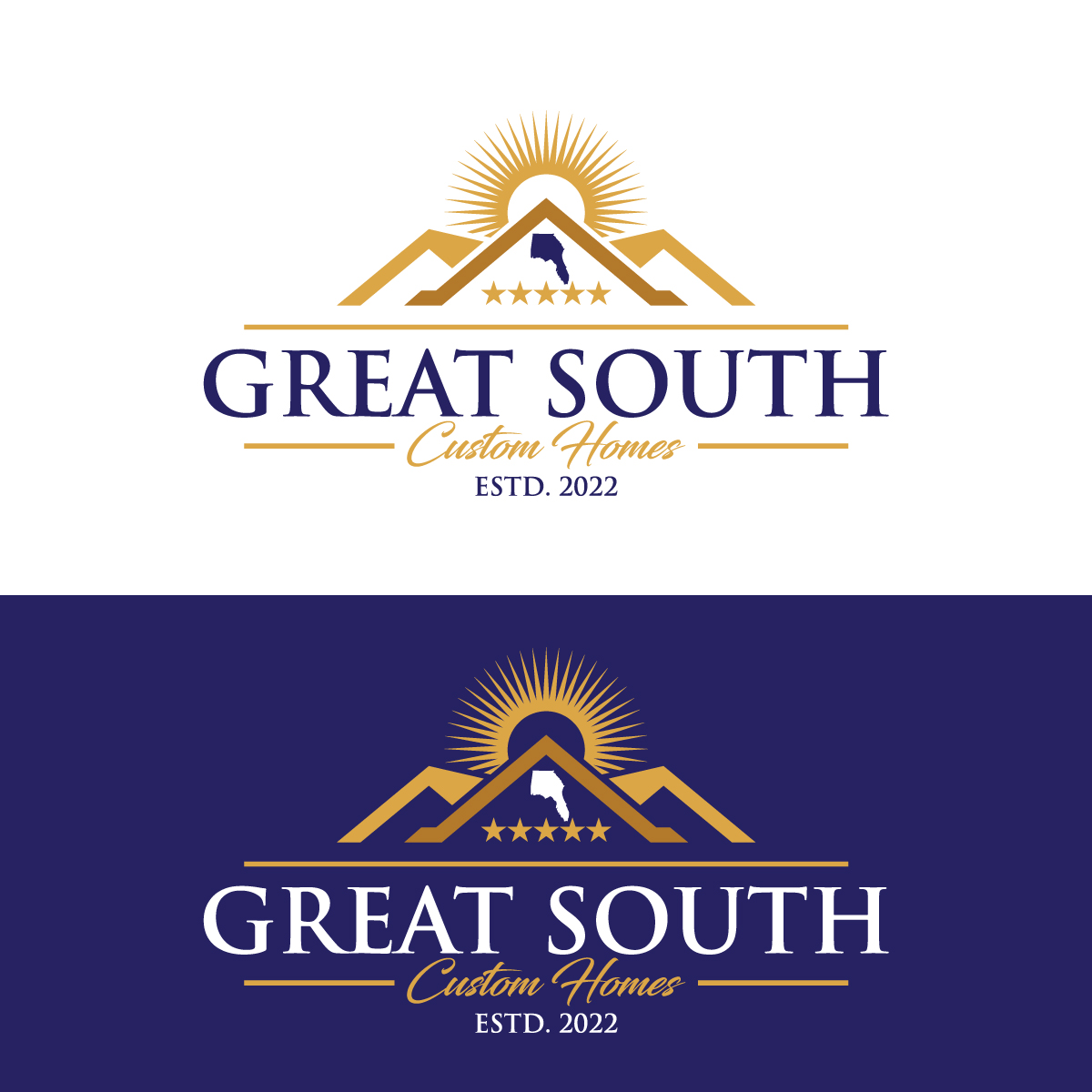 Logo Design by riya.mitra07j for Great South Custom Homes | Design #35158040