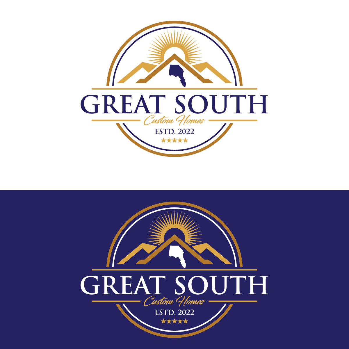 Logo Design by riya.mitra07j for Great South Custom Homes | Design #35158042