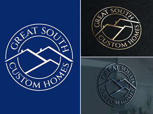 Logo Design by Atec for Great South Custom Homes | Design: #35164300