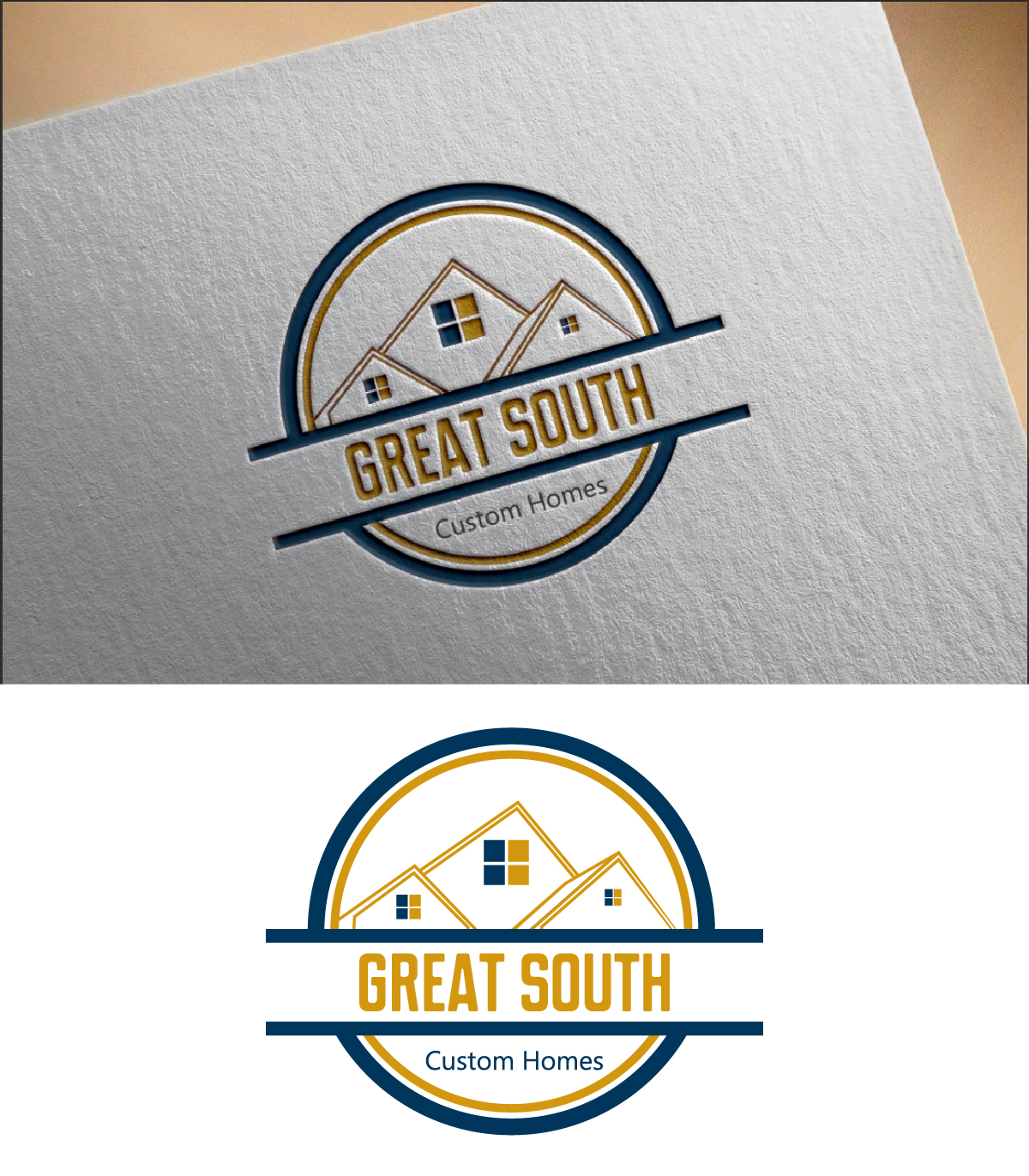 Design de Logo par fly  design pour Great South Custom Homes | Design #35165209