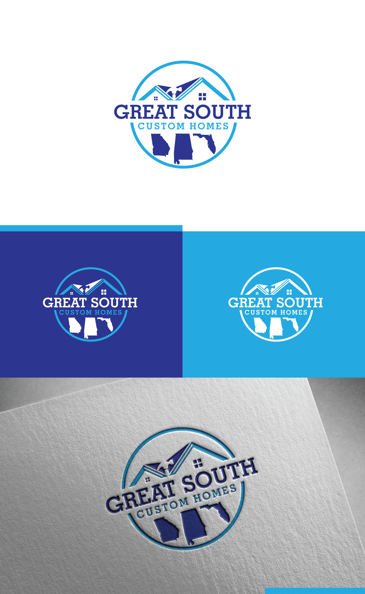Design de Logo par creativepix pour Great South Custom Homes | Design #35157784