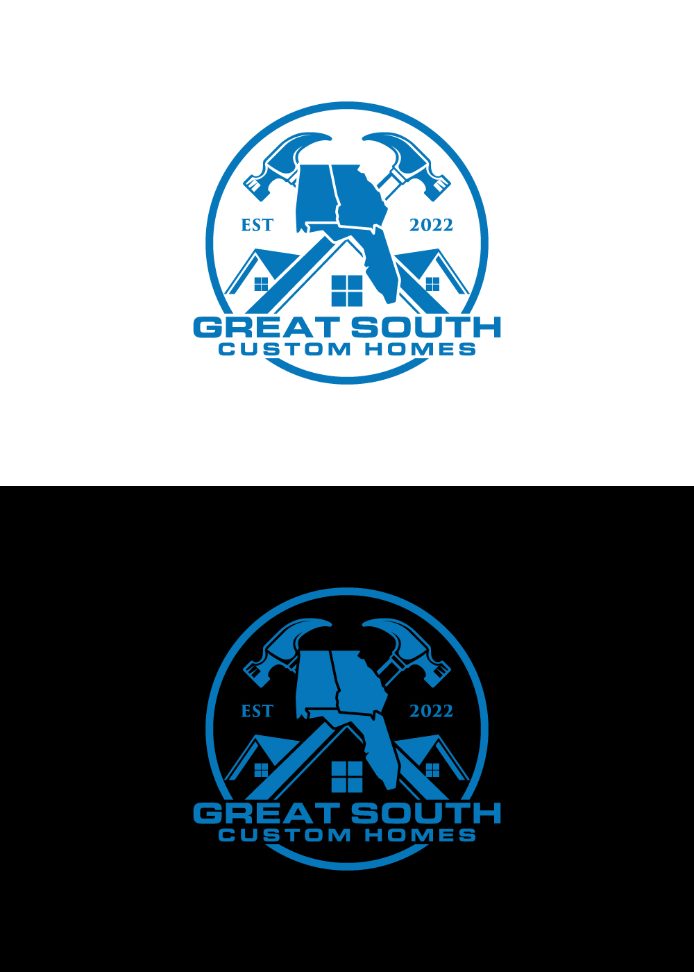 Logo Design by designA78 for Great South Custom Homes | Design #35160257