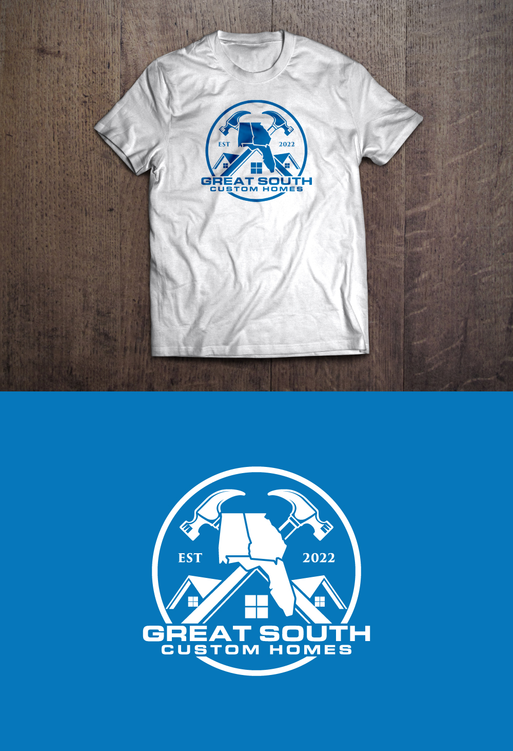 Logo-Design von designA78 für Great South Custom Homes | Design #35162817