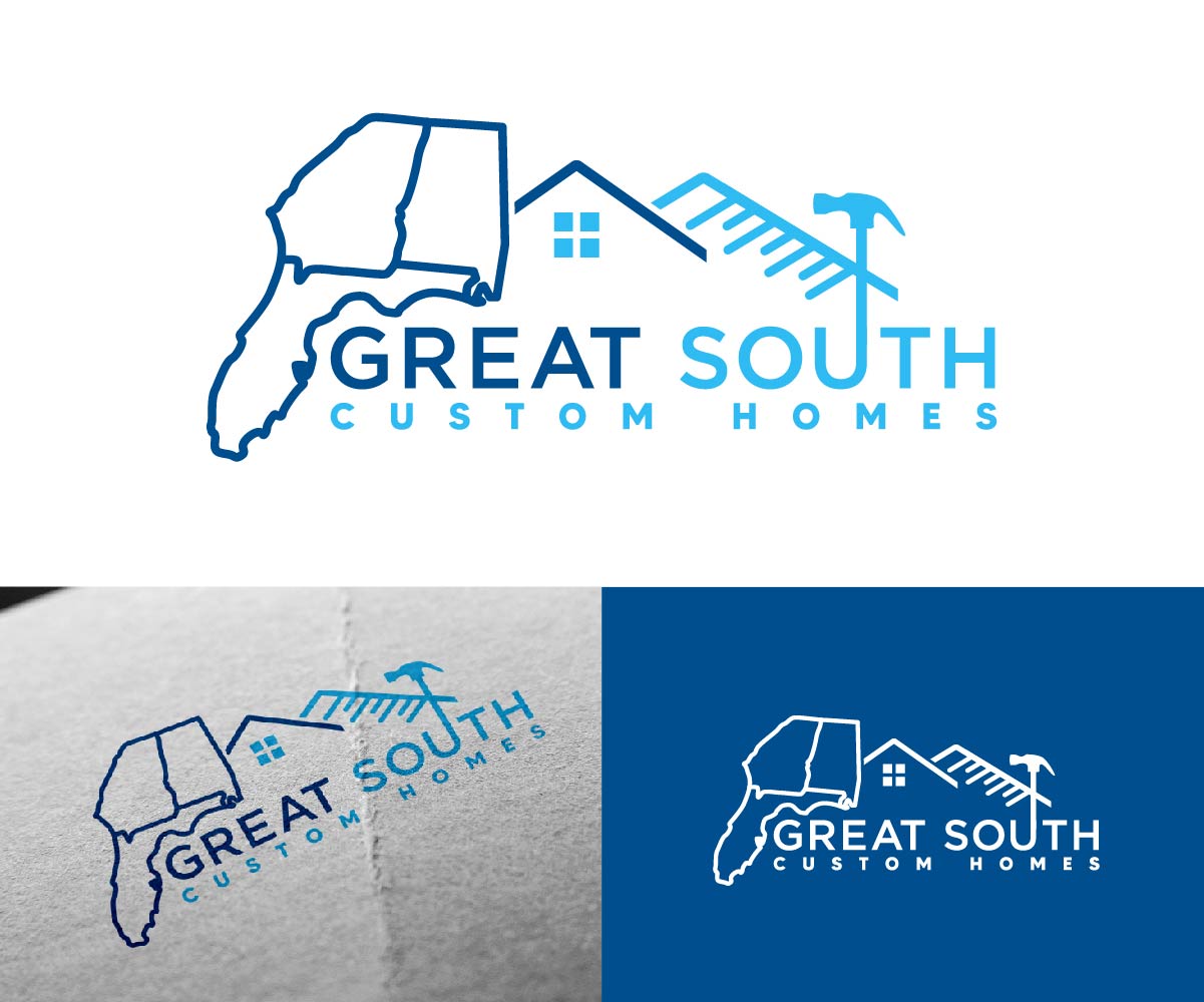 Logo Design by Ansh Design for Great South Custom Homes | Design #35158879