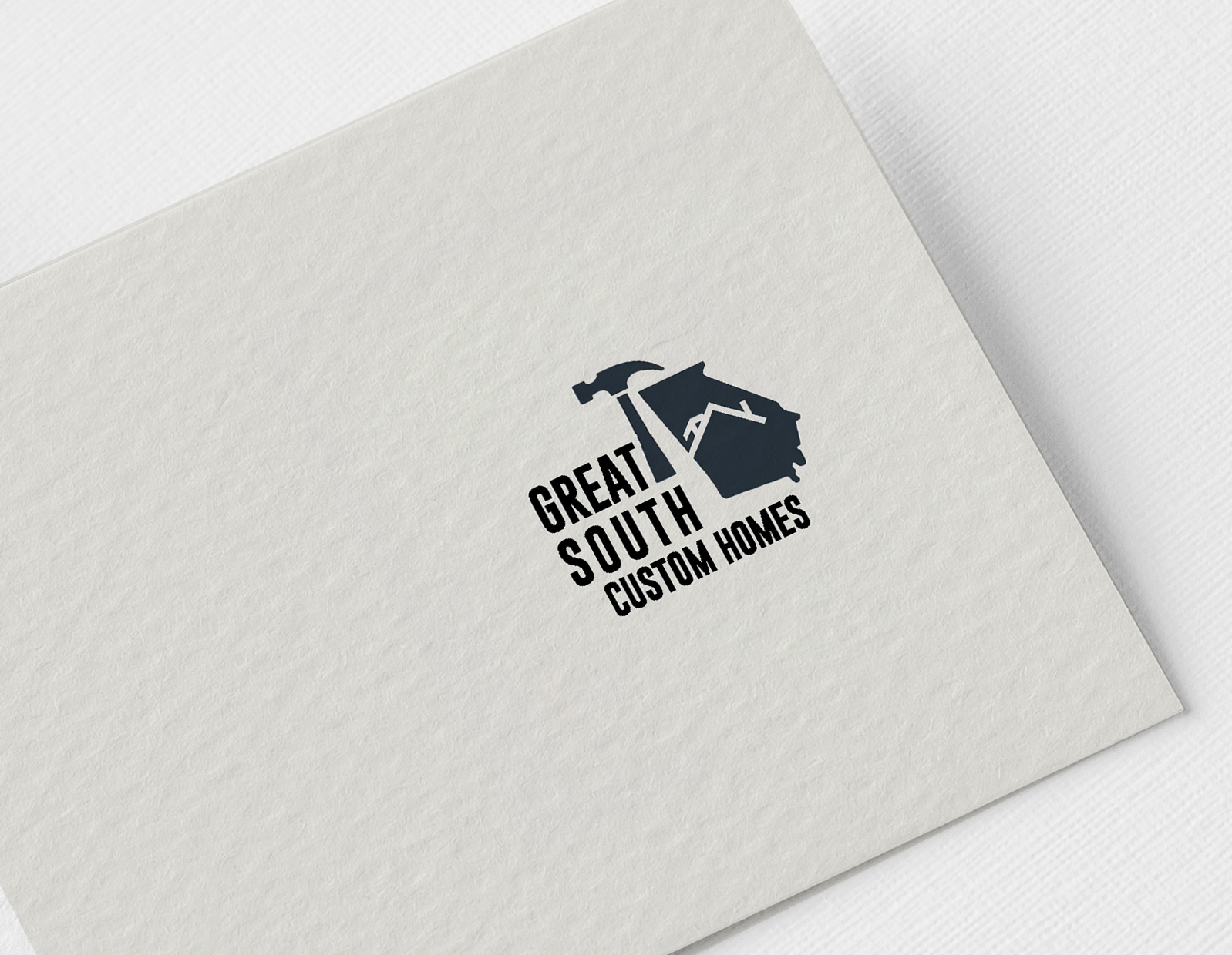 Logo Design by jeenastodio346 for Great South Custom Homes | Design #35164509