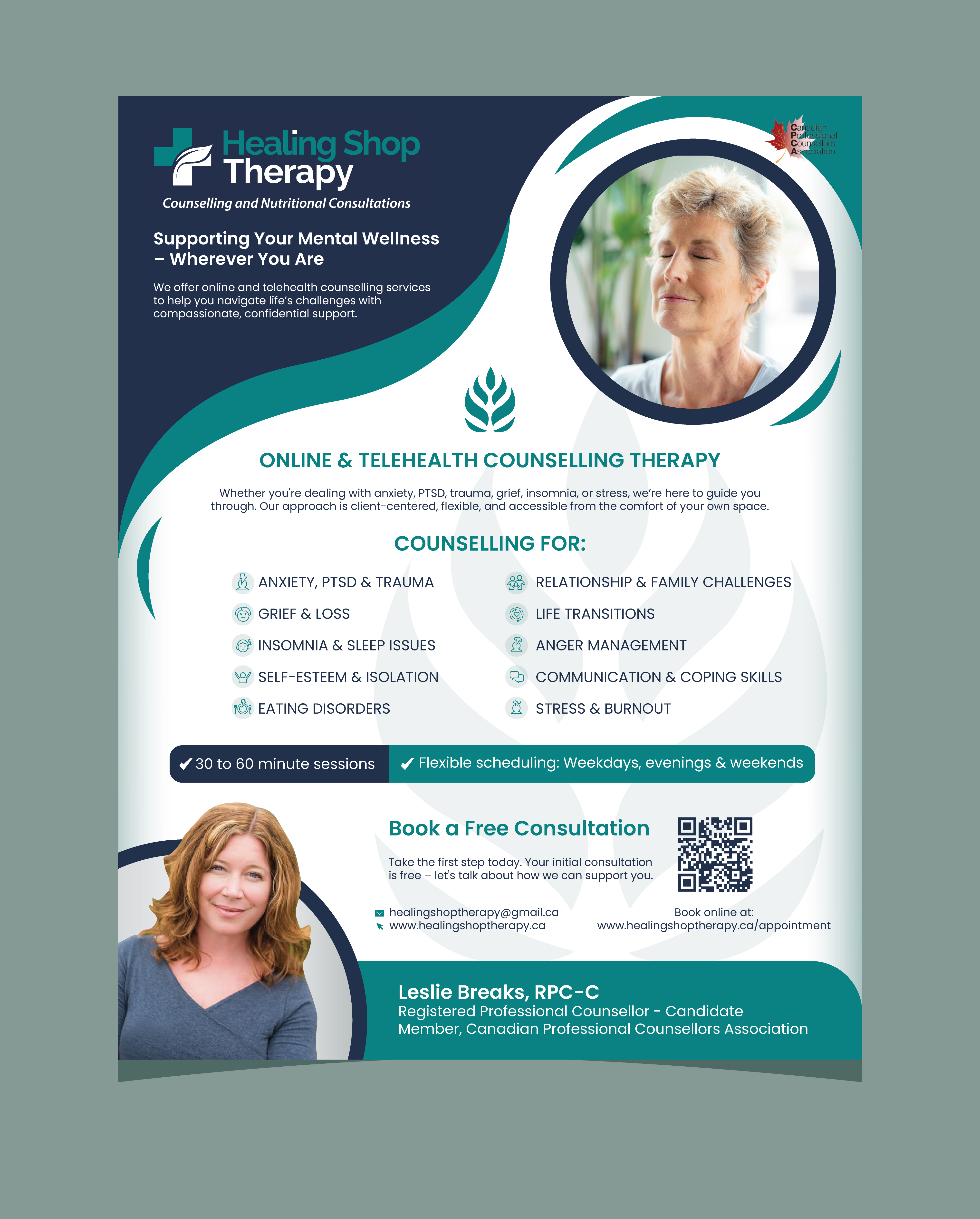 Flyer Design by saurov for Healing Shop | Design #35165856