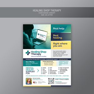 Flyer Design by Impressive Designs for Healing Shop | Design #35187982