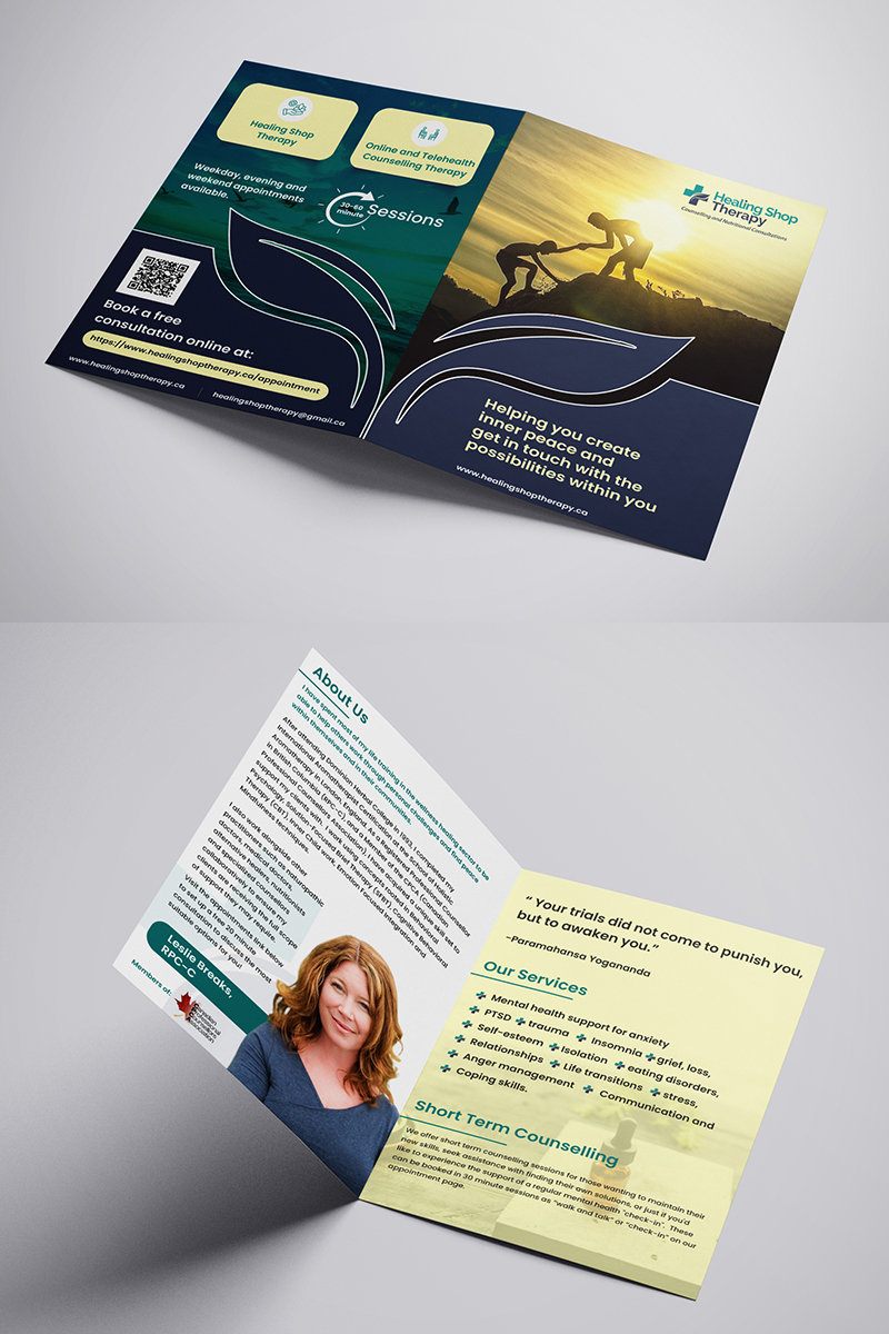 Flyer Design by AweSomeLogoTeam for Healing Shop | Design #35161717