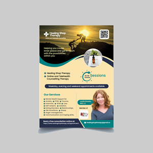 Flyer Design by AweSomeLogoTeam for Healing Shop | Design: #35163423