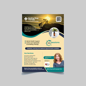 Flyer Design by AweSomeLogoTeam for Healing Shop | Design: #35175154