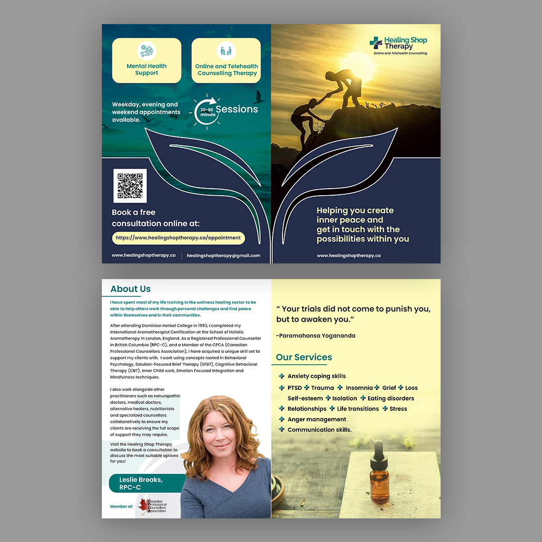 Flyer Design by AweSomeLogoTeam for Healing Shop | Design #35290771