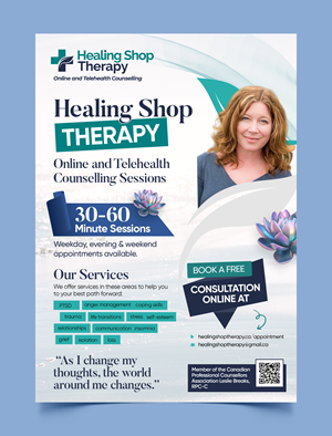 Flyer Design by Graphic Guy for Healing Shop | Design #35167290