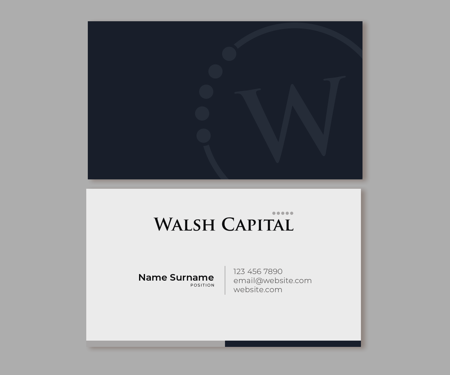 Business Card Design by Andrés Sebastián for this project | Design #35159508