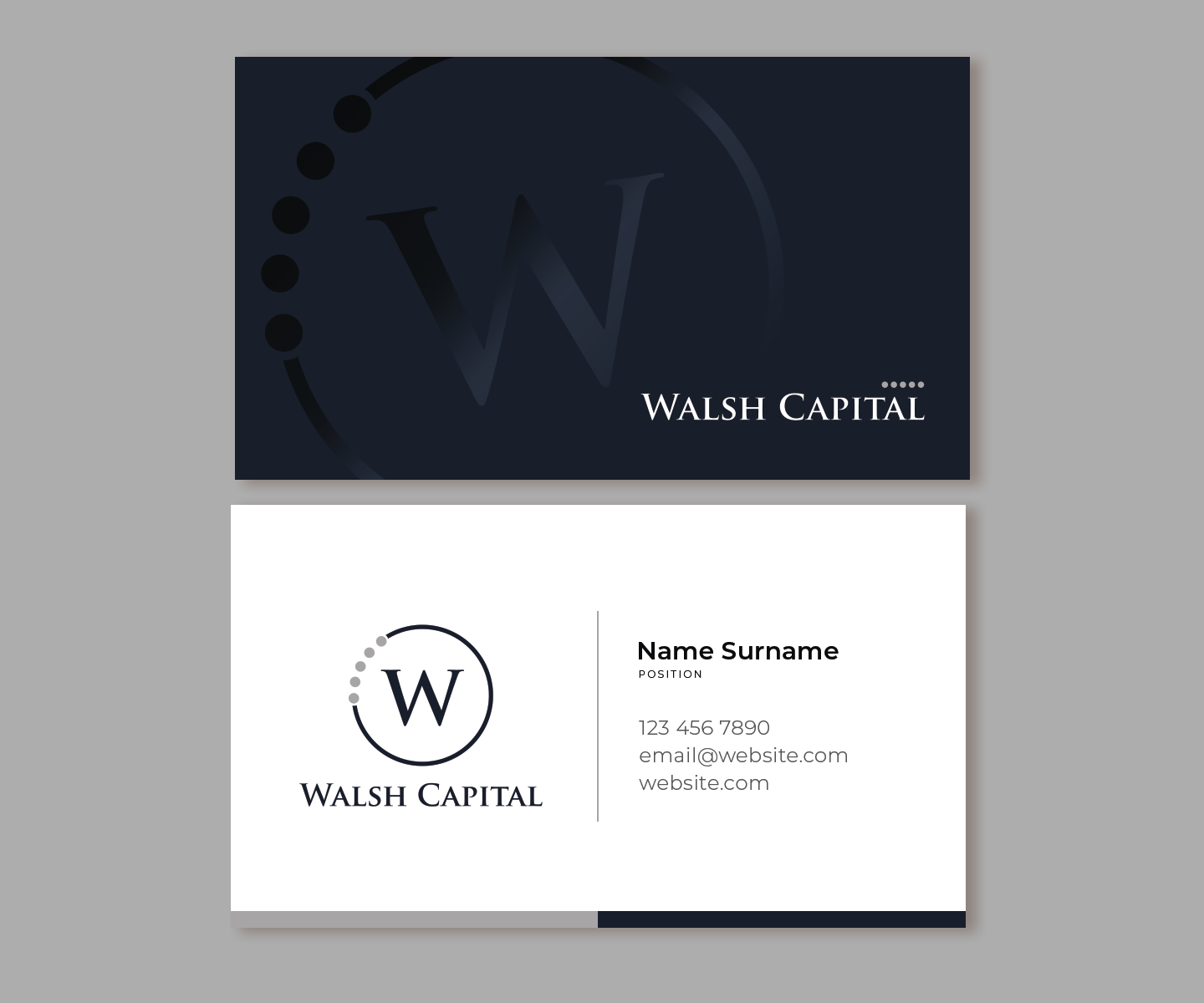 Business Card Design by Andrés Sebastián for this project | Design #35159552