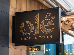 Olé Craft Kitchen - Logo design