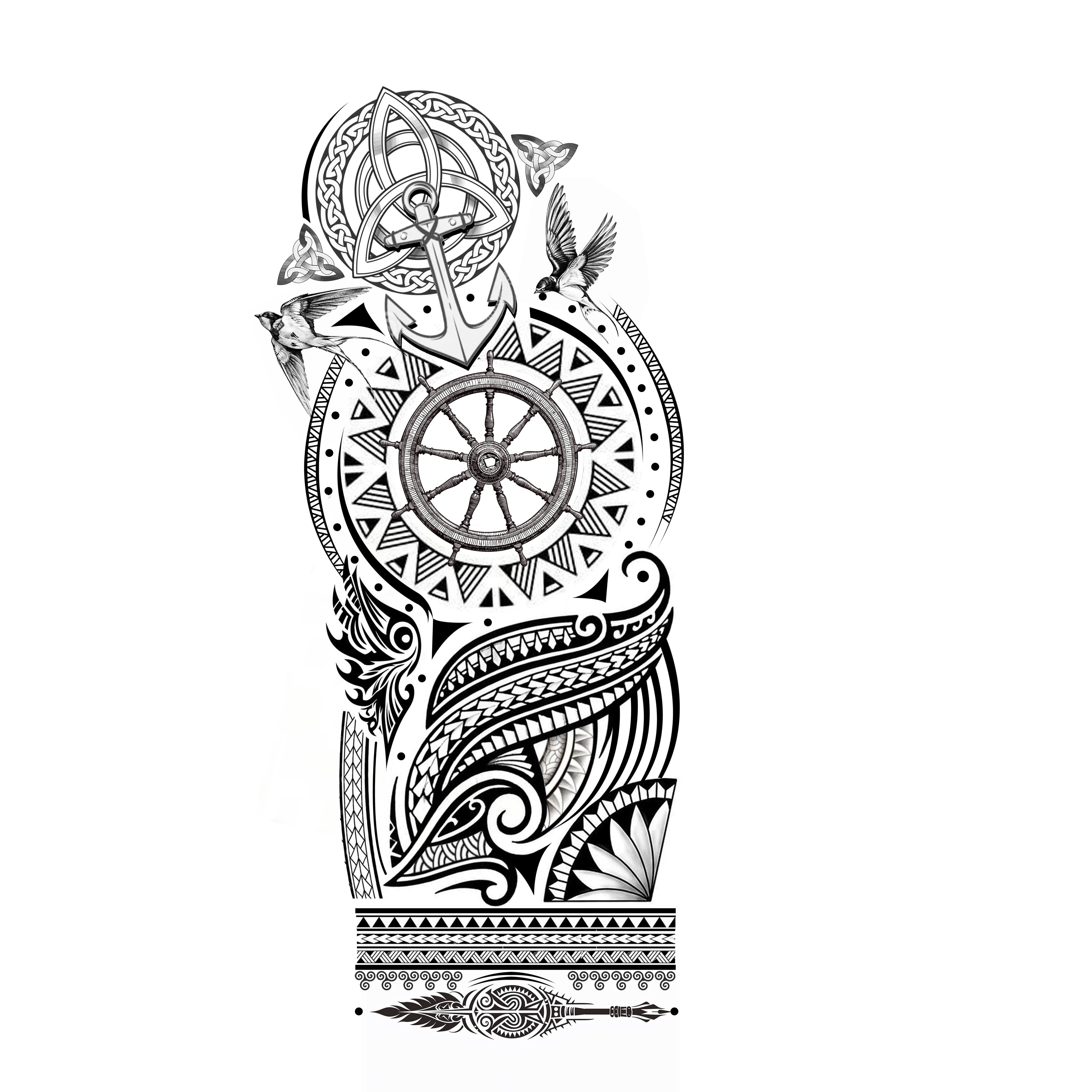 Tattoo Design by Soumen Sinha for this project | Design #35192468