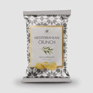 Potato chips bag design of 85 gram for Greek and East Europe market