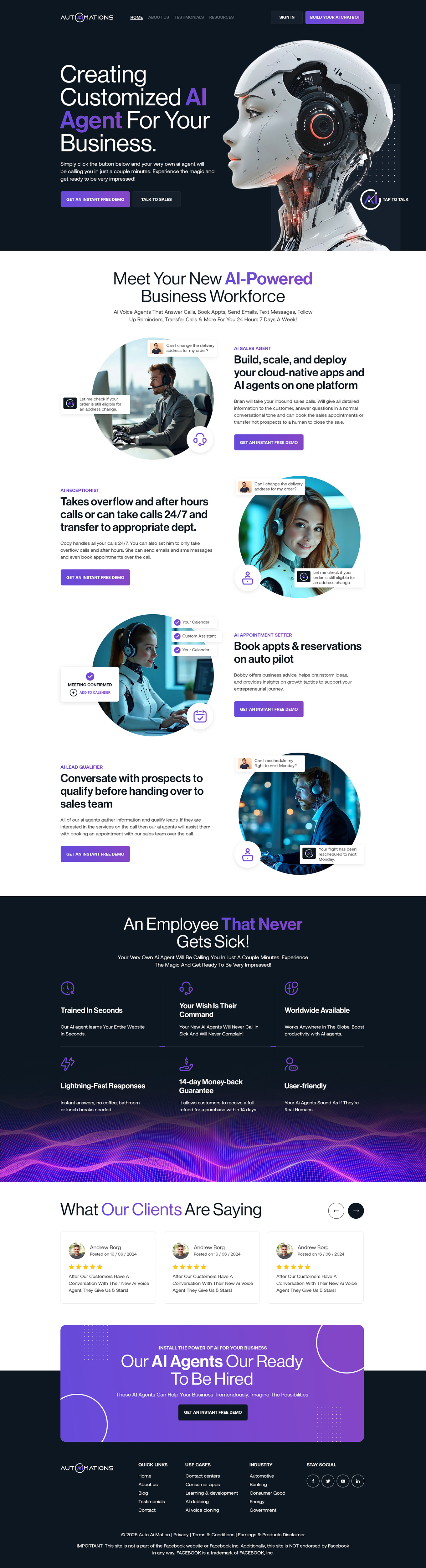 Landing Page Design by IDesign1606 for Shane | Design #35199585