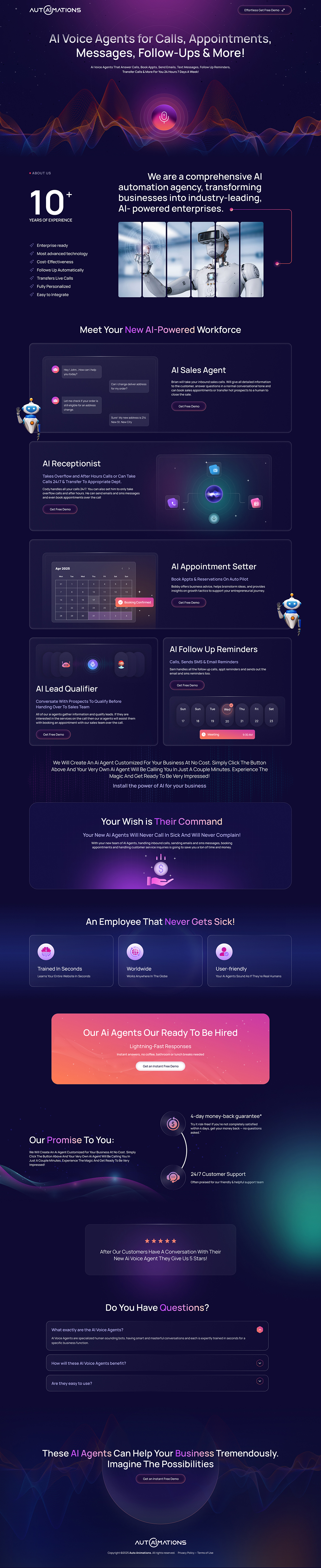 Landing Page Design by IDesign1606 for Shane | Design #35199608