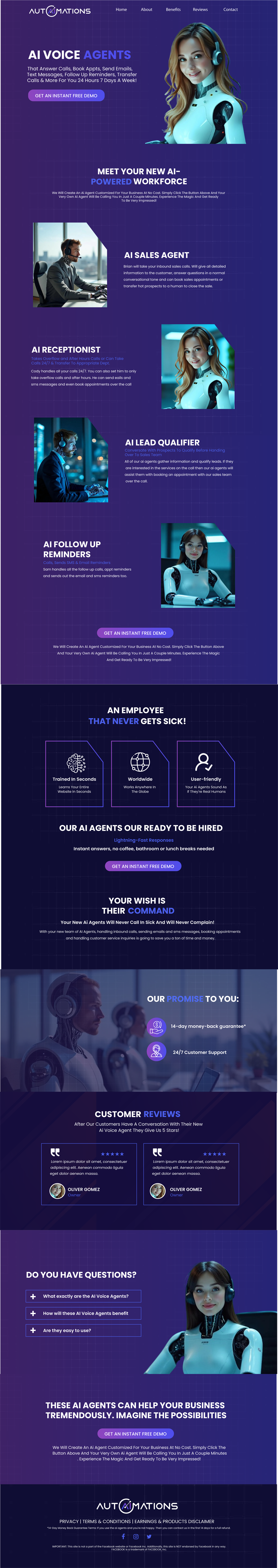 Landing Page Design by WahDesign for Shane | Design #35163988