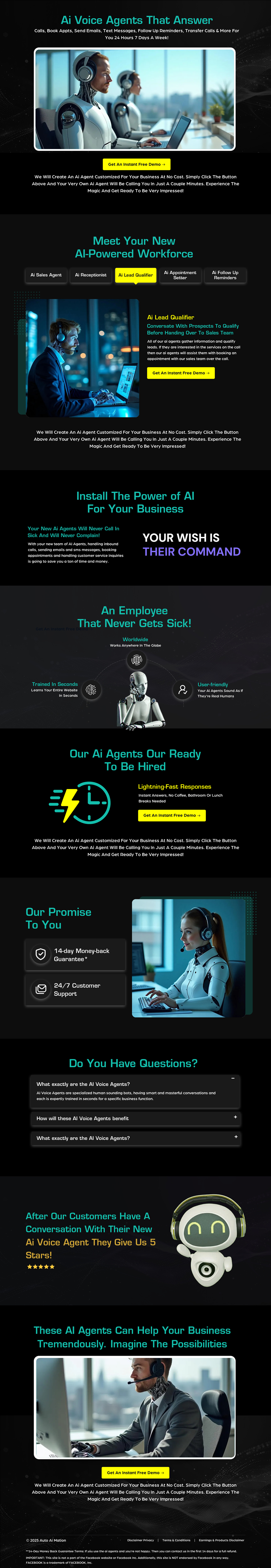Landing Page Design by HarmiDesigning for Shane | Design #35165953