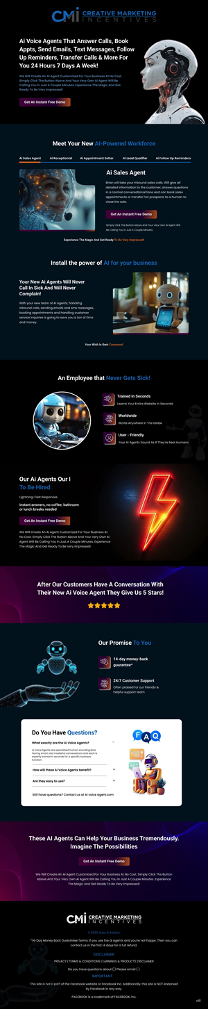 Landing Page-Design von pb für Shane | Design #35167107