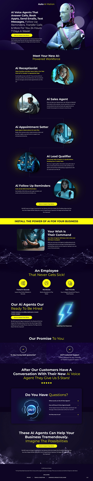 Landing Page Design by pb for Shane | Design: #35167108