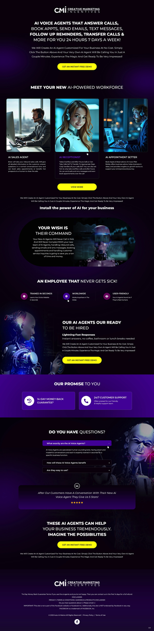 Landing Page Design by pb for Shane | Design: #35167110