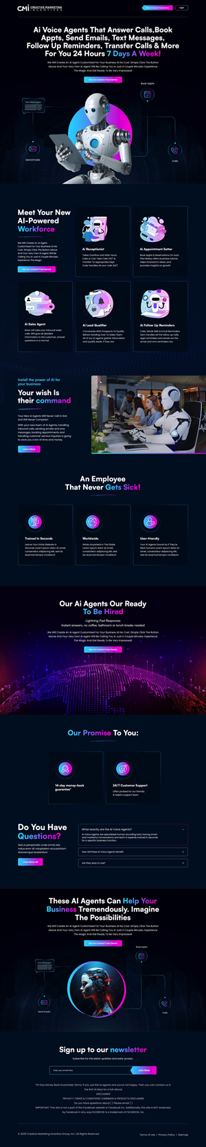 Landing Page-Design von pb für Shane | Design: #35167138