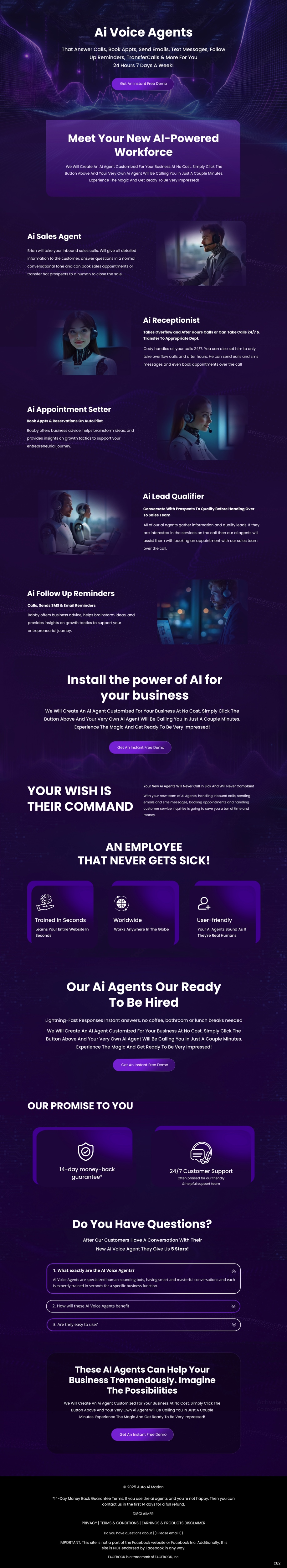 Landing Page-Design von pb für Shane | Design #35167139