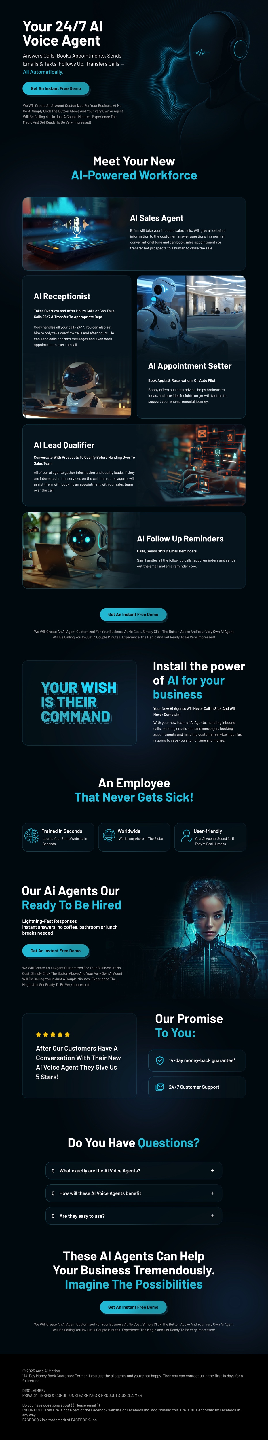 Landing Page Design by pb for Shane | Design #35167141