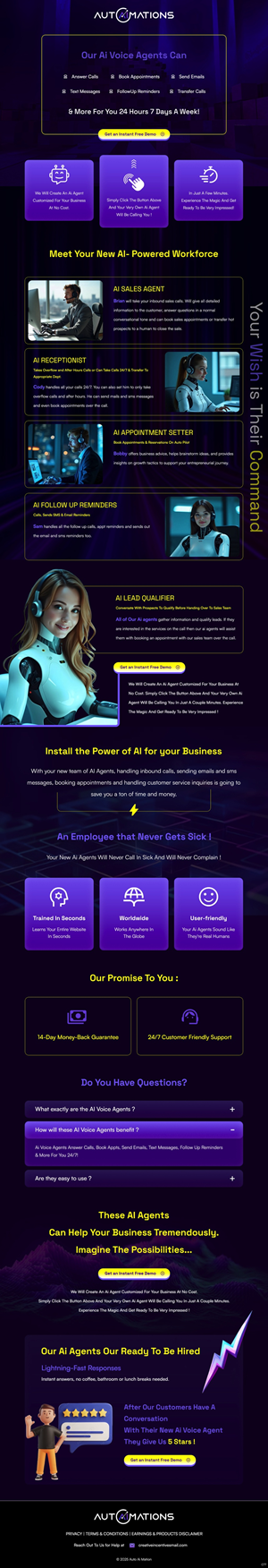 Landing Page-Design von pb für Shane | Design: #35174819
