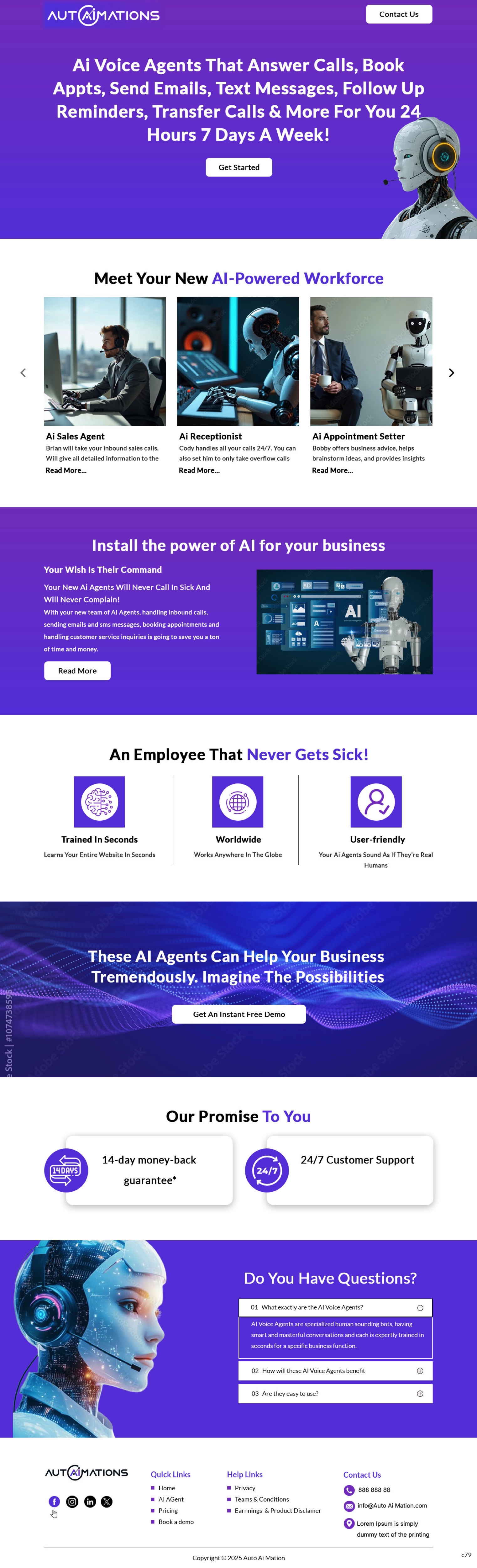 Landing Page-Design von pb für Shane | Design #35174834