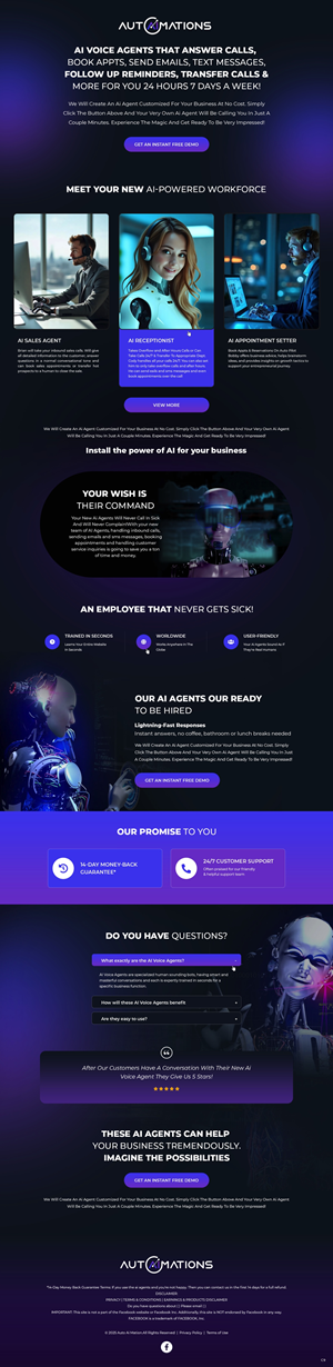 Landing Page-Design von pb für Shane | Design: #35174835