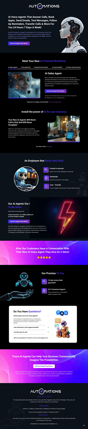 Landing Page-Design von pb für Shane | Design: #35174837