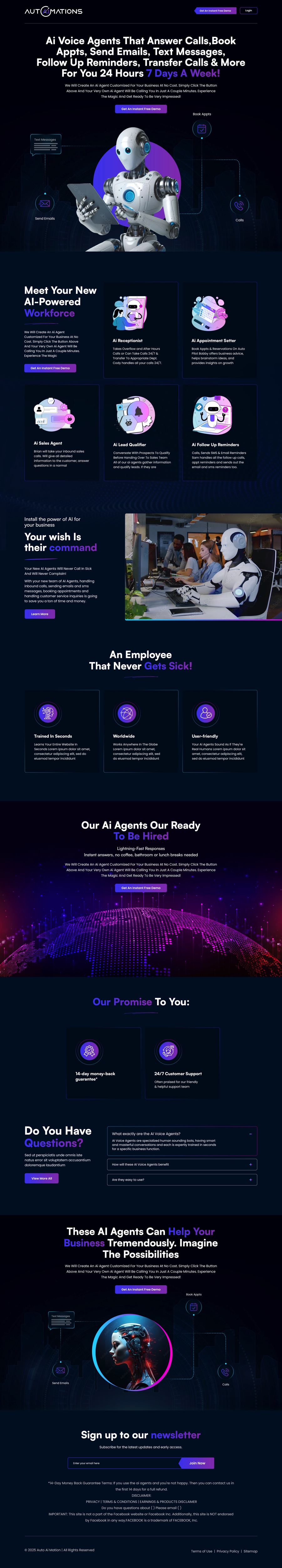 Diseño de Página de Aterrizaje por pb para Shane | Diseño #35174842