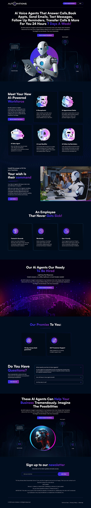 Landing Page-Design von pb für Shane | Design: #35174842