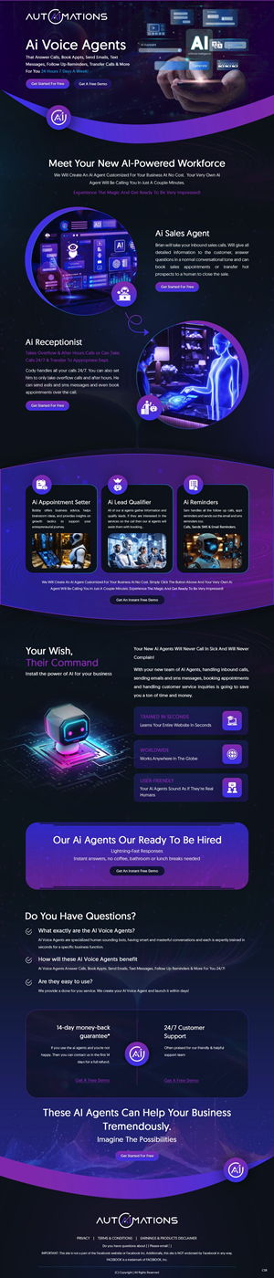 Landing Page-Design von pb für Shane | Design: #35174844