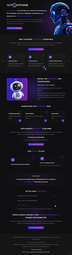 Landing Page-Design von pb für Shane | Design: #35174849