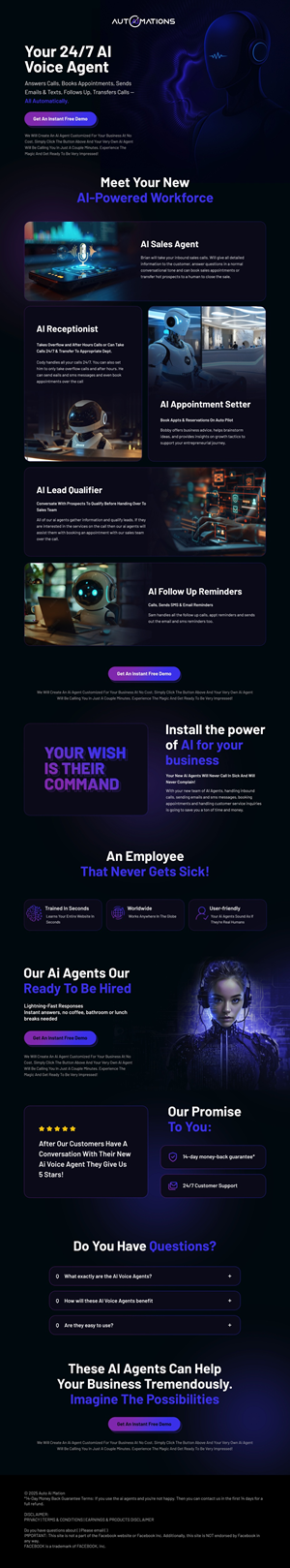Landing Page-Design von pb für Shane | Design: #35174850