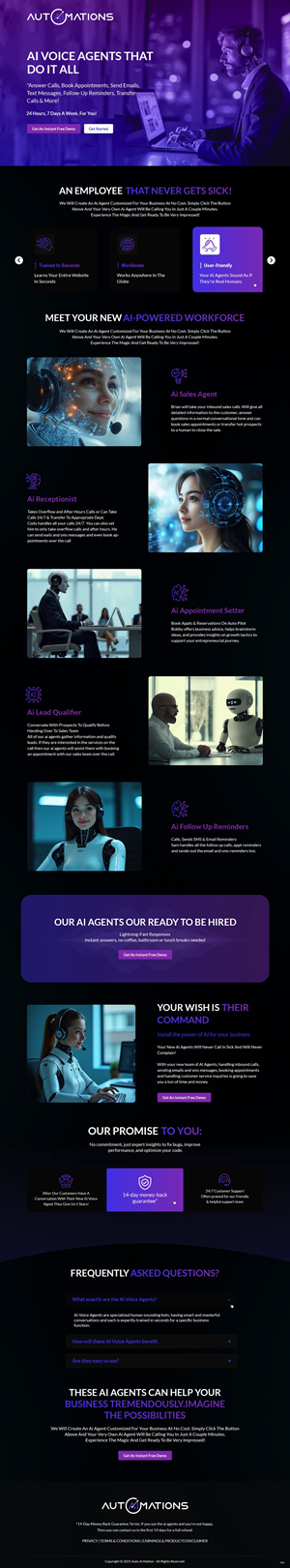 Landing Page-Design von pb für Shane | Design: #35174851