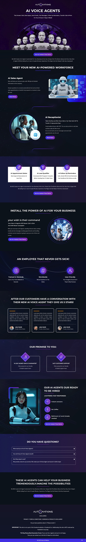 Landing Page-Design von pb für Shane | Design: #35174855