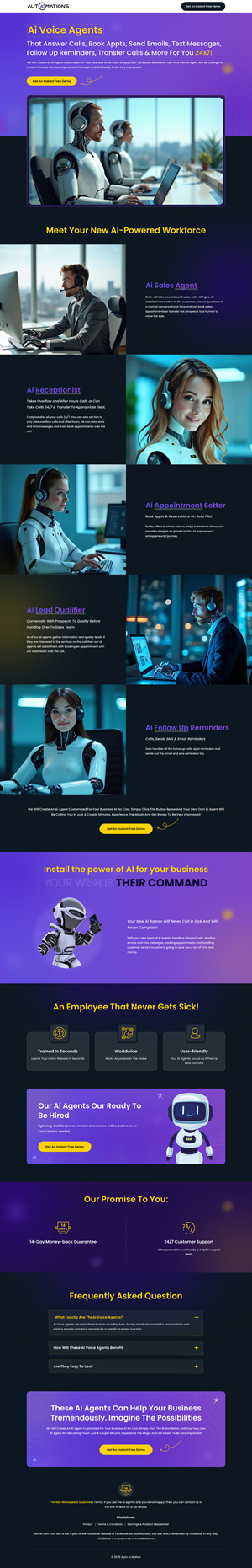 Landing Page Design by Sbss for Shane | Design: #35166275