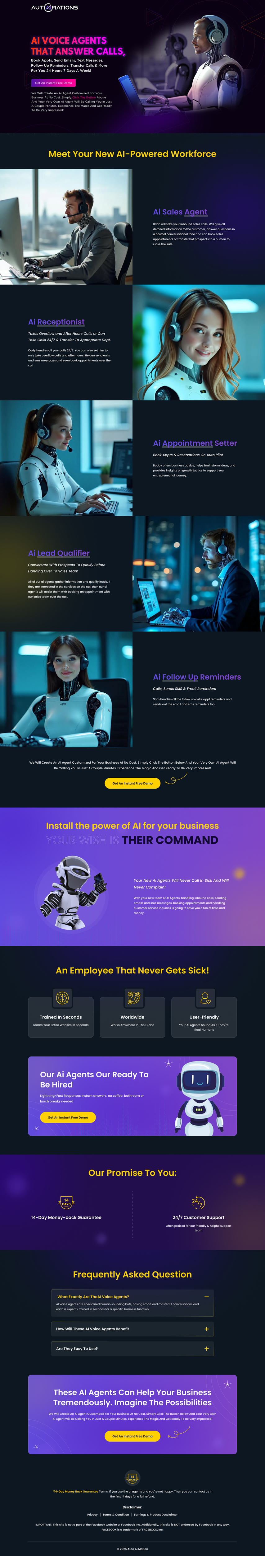 Landing Page Design by Sbss for Shane | Design #35166985