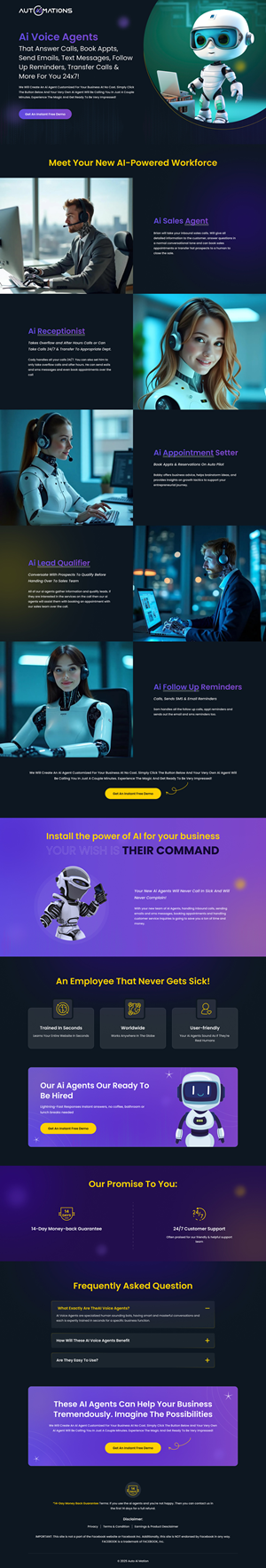 Landing Page Design by Sbss for Shane | Design: #35166986