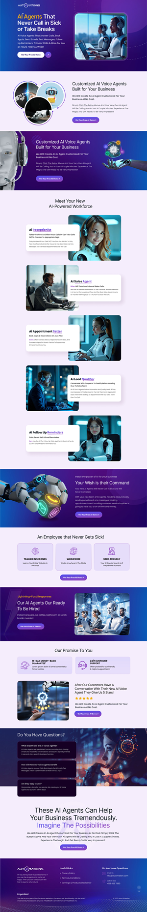 Landing Page Design by Sbss for Shane | Design: #35173277
