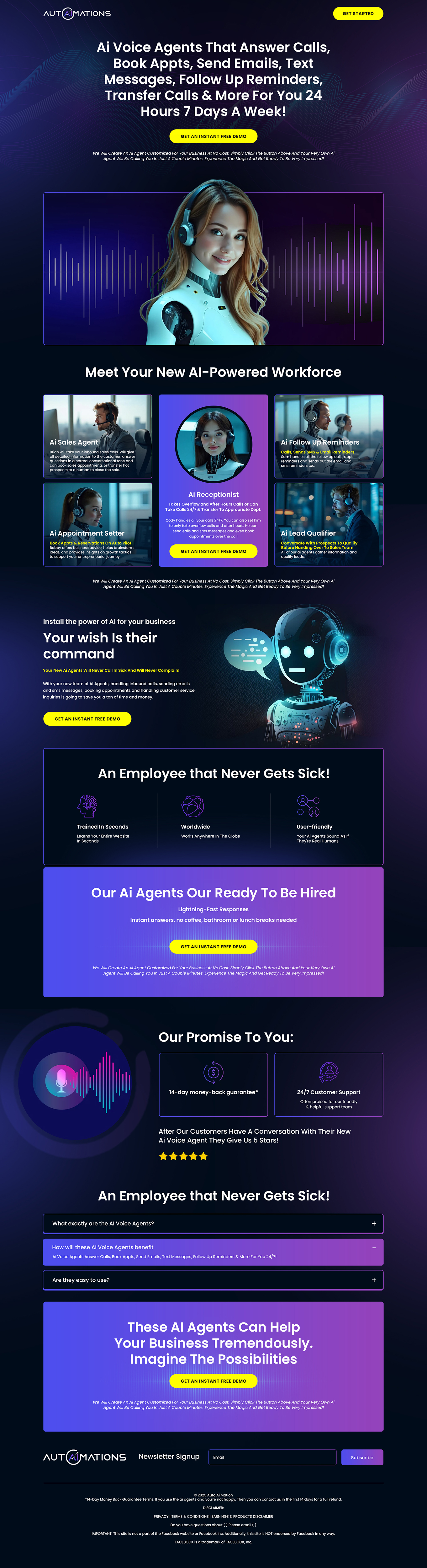 Landing Page-Design von debdesign für Shane | Design: #35211447